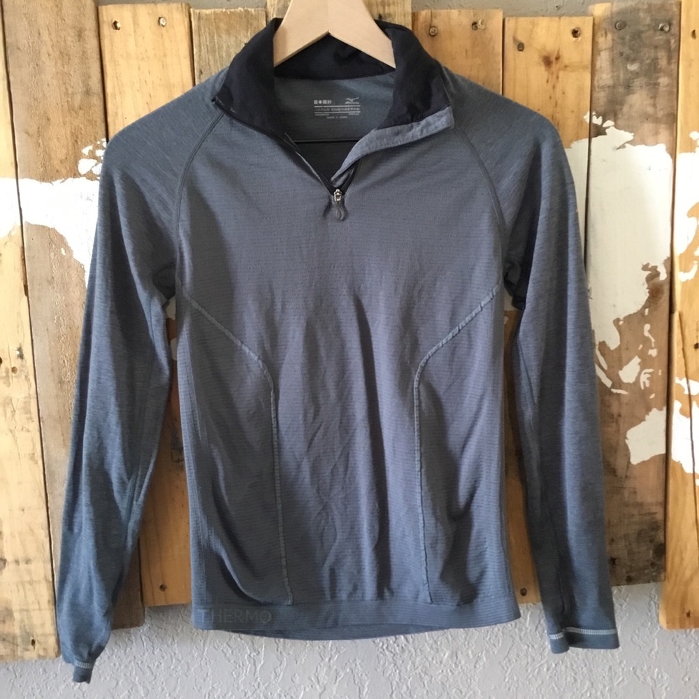Mizuno Breath Thermo HeatKnit Half Zip Running Top